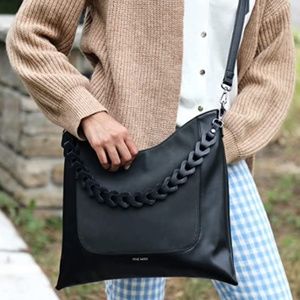 NWT - Black Shoulder Bag - Convertible Crossbody Bag - SOLD OUT ON PIXIE MOOD